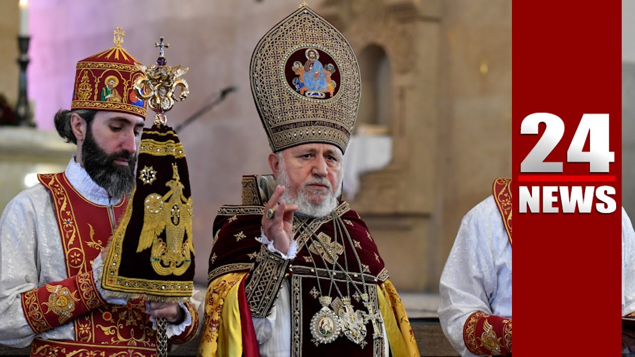 Չարենցավանի Սուրբ Փրկիչ եկեղեցում կիրակնօրյա պատարագ